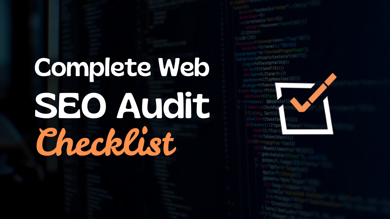 Website SEO Audit Checklist